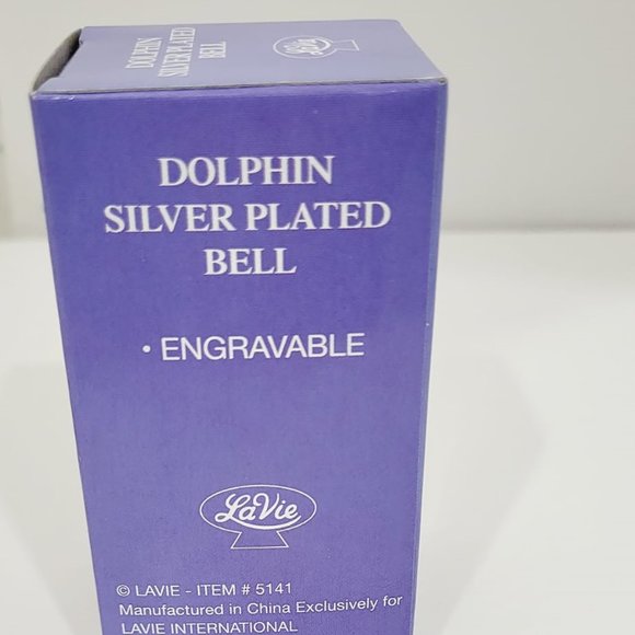 Dolphin SILVER plated Bell - Home Decoration - Kitchen Decoration. - Picture 6 of 6